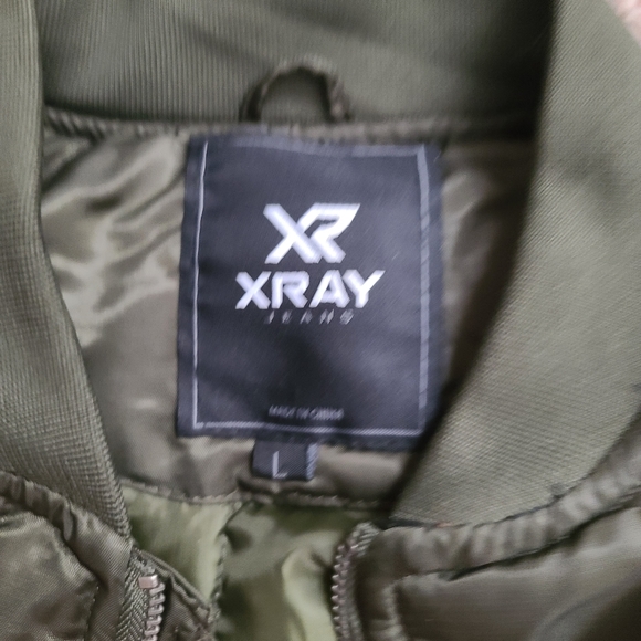 Large XRAY Mens US ARMY Flight Bomber Jacket - Picture 5 of 7